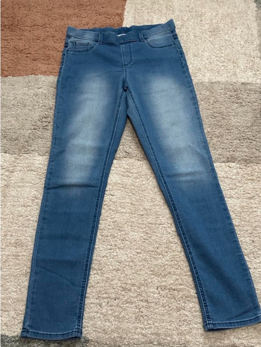 Women’s Skinny Stretch Jeans - Medium Blue